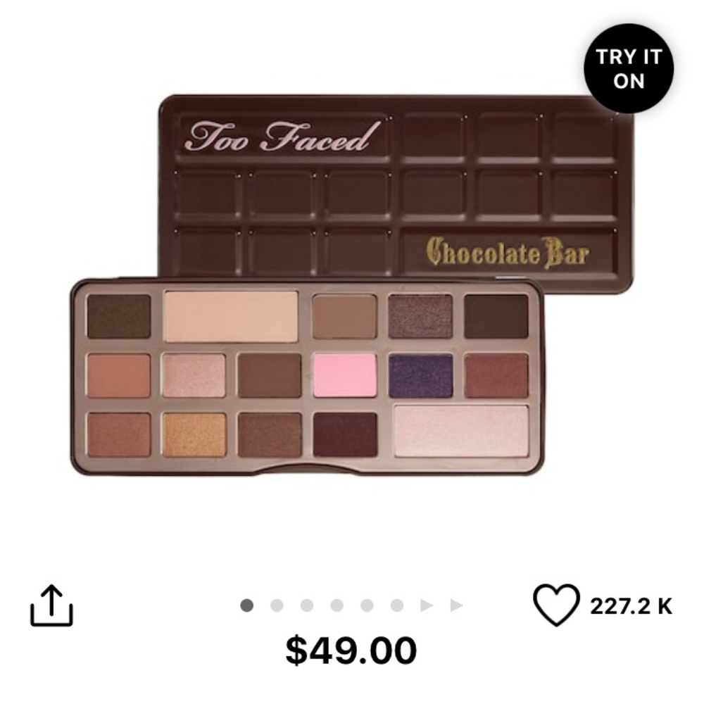 Too Faced Chocolate Bar Palette
